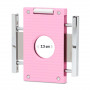 Caseti Paris Double-Blade Cigar Cutter with Pink Finish