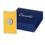Caseti Yellow Double-Blade Cigar Cutter
