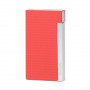 Caseti Red Textured and Chrome Cigar Lighter