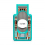 Elie Bleu Double-Blade Cigar Cutter, Casa Cubana Cienfuegos, Turquoise