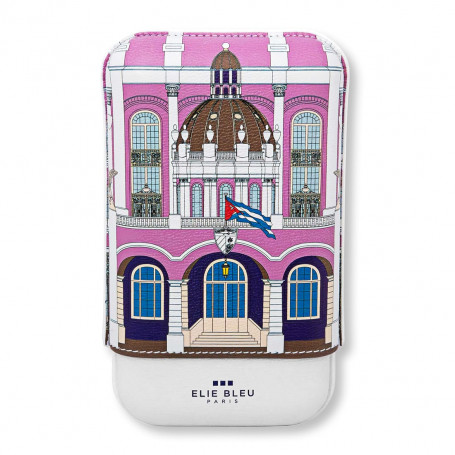 Étui à cigares Elie Bleu Casa Cubana Revolución – 3 cigares