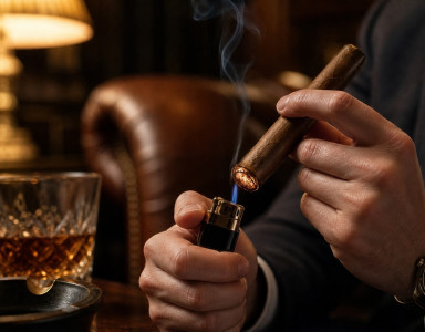 Come si accende correttamente un sigaro?